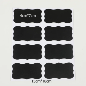 ملصقات سوداء