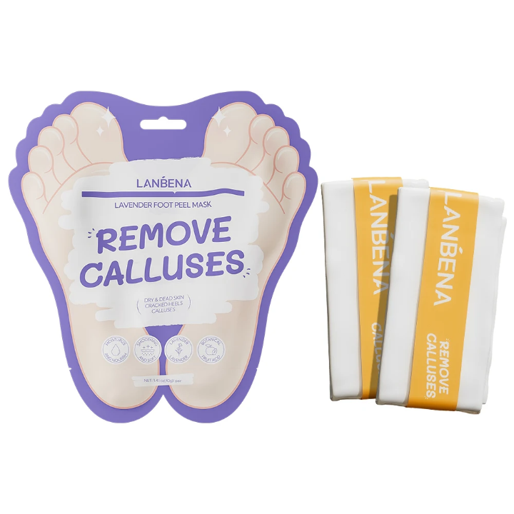 ماسك تقشير القدمين ماسك تقشير القدمين