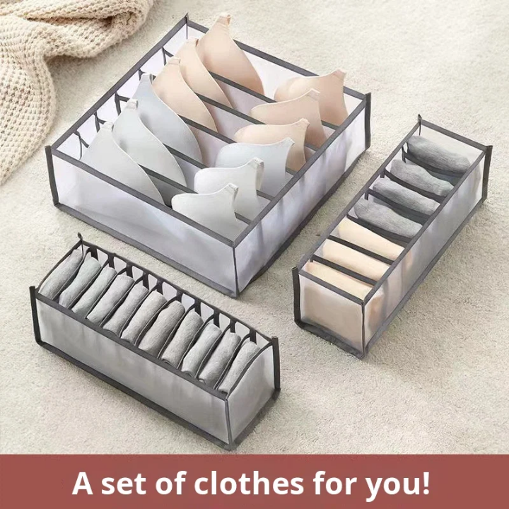 منظم ملابس ( 3 قطع) منظم ملابس ( 3 قطع)