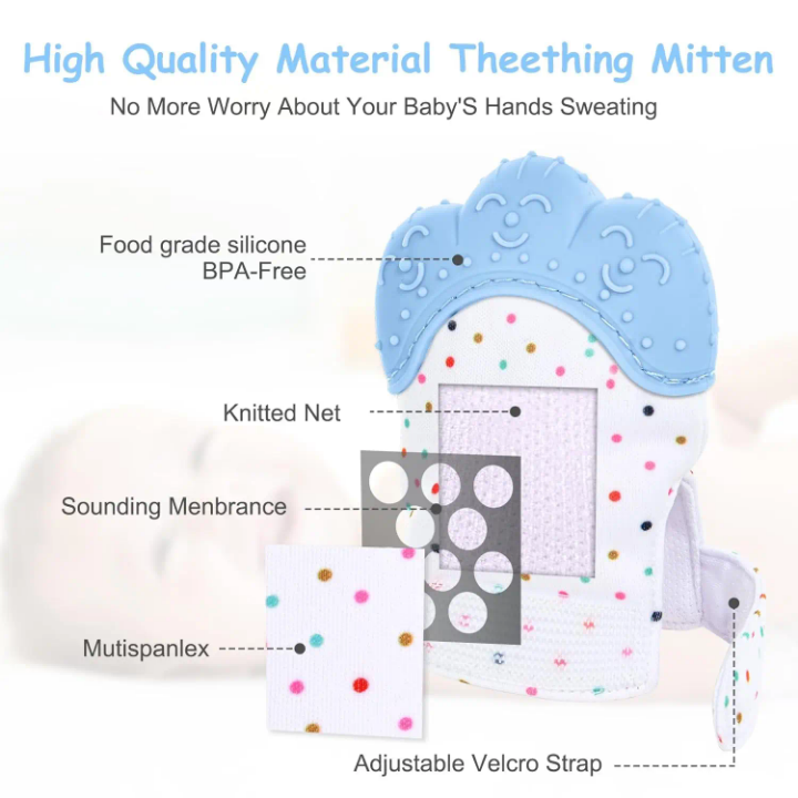 قفاز التسنين المبتكر قفاز التسنين المبتكر
