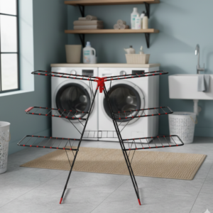 منشر غسيل جامبو ستيل (3 طوابق)