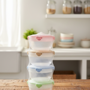 طقم حافظات طعام ( 4 قطع)