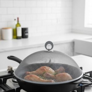 غطاء القلي الشبكي