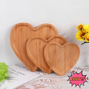 طقم أطباق التقديم الخشبية