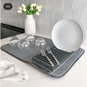 بساط تجفيف الأطباق