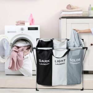 سلة غسيل ثلاثية