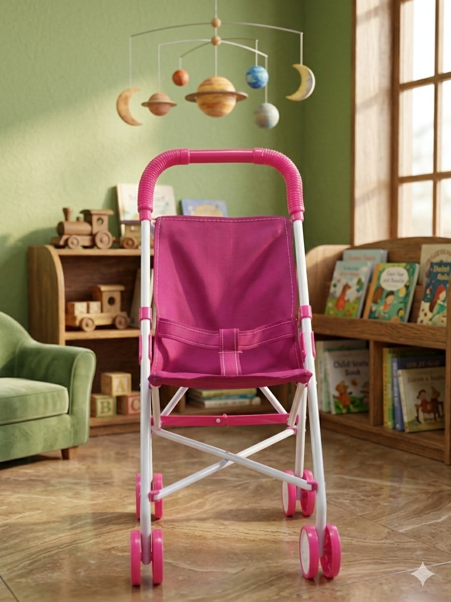 عربة "بيبي كاريير" الوردية عربة "بيبي كاريير" الوردية