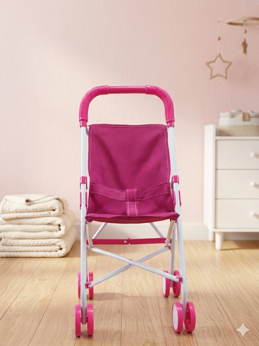 عربة "بيبي كاريير" الوردية عربة "بيبي كاريير" الوردية