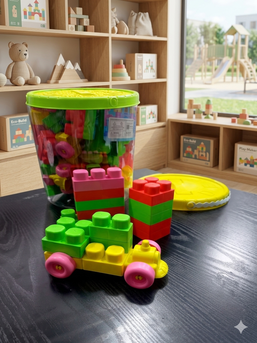 مجموعة مكعبات البناء التعليمية مجموعة مكعبات البناء التعليمية