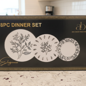 طقم صحون ( 18 قطعة)