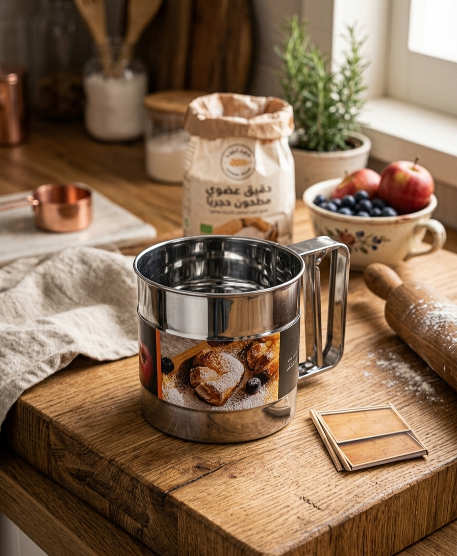 منخل الدقيق اليدوي