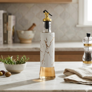 زجاجات الزيت والخل الفاخرة