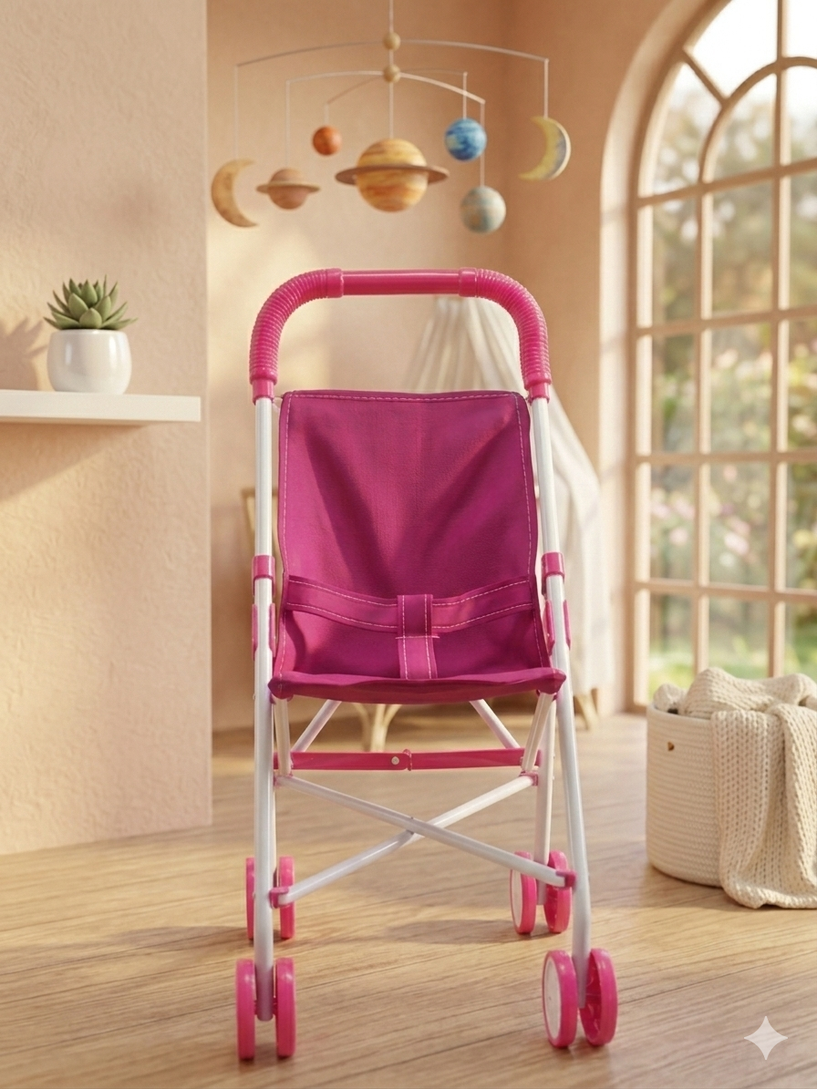 عربة "بيبي كاريير" الوردية عربة "بيبي كاريير" الوردية