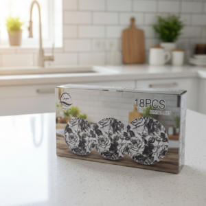 طقم صحون ( 18 قطعة)