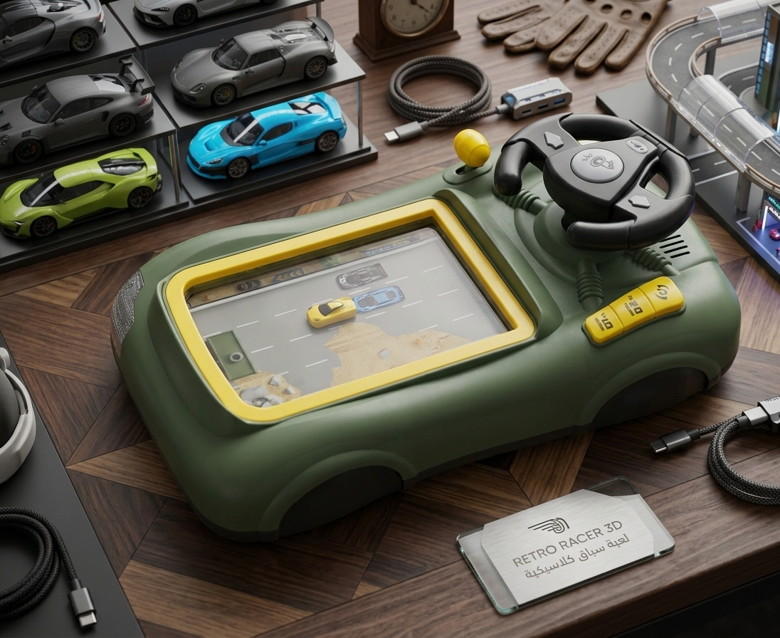 لعبة "Retro Racer 3D