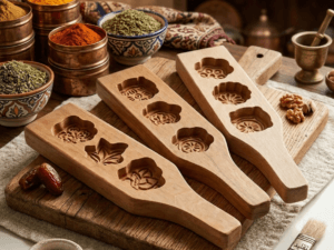 قوالب المعمول الخشبية