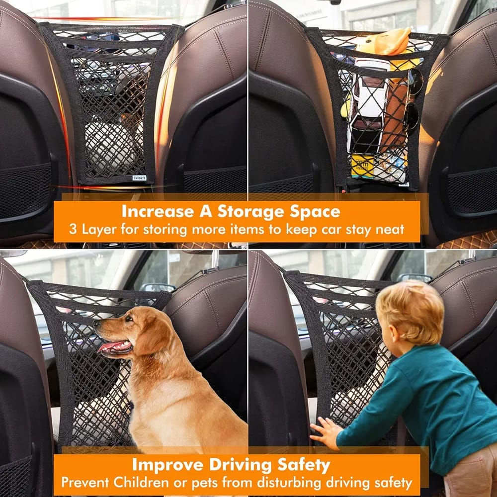 شبكة تنظيم وتخزين السيارة المرنة شبكة تنظيم وتخزين السيارة المرنة