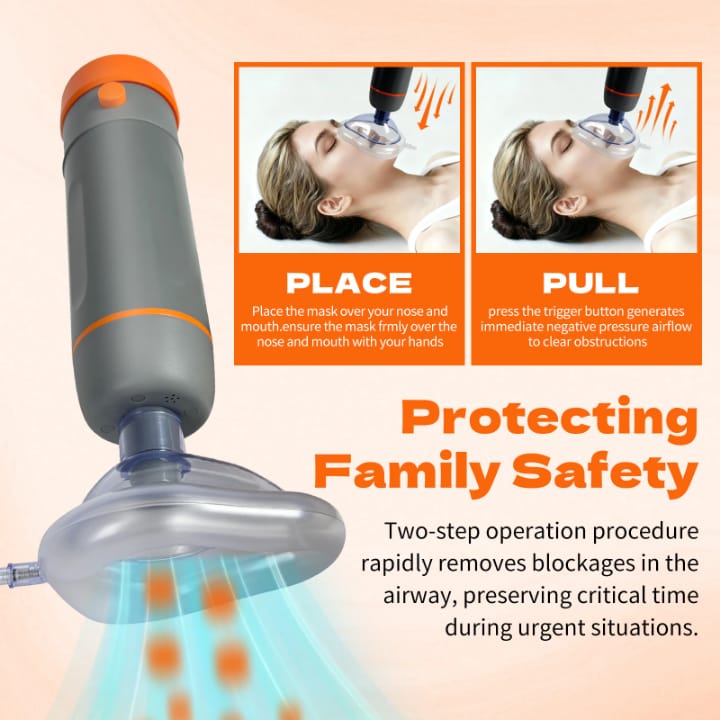 مضخة إنقاذ لانسداد المجرى التنفسي مضخة إنقاذ لانسداد المجرى التنفسي