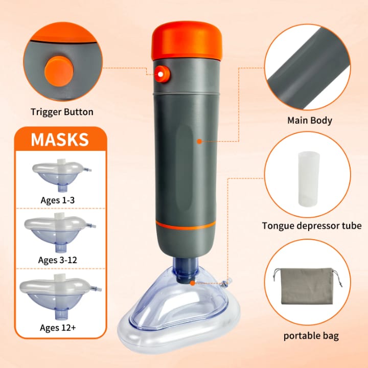 مضخة إنقاذ لانسداد المجرى التنفسي مضخة إنقاذ لانسداد المجرى التنفسي