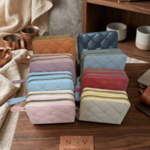 مجموعة المحافظ بتصميم "الكويلت"