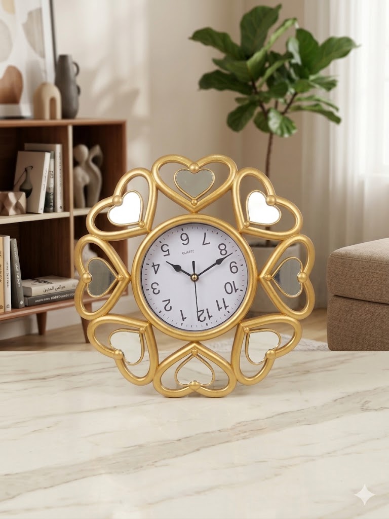 ساعات حائط "كوليكشن المرايا الذهبية ساعات حائط "كوليكشن المرايا الذهبية