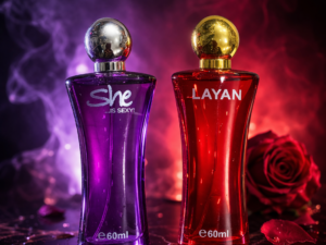 زجاجة عطر ( layan أو she)