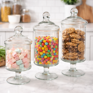 طقم العلب الزجاجية