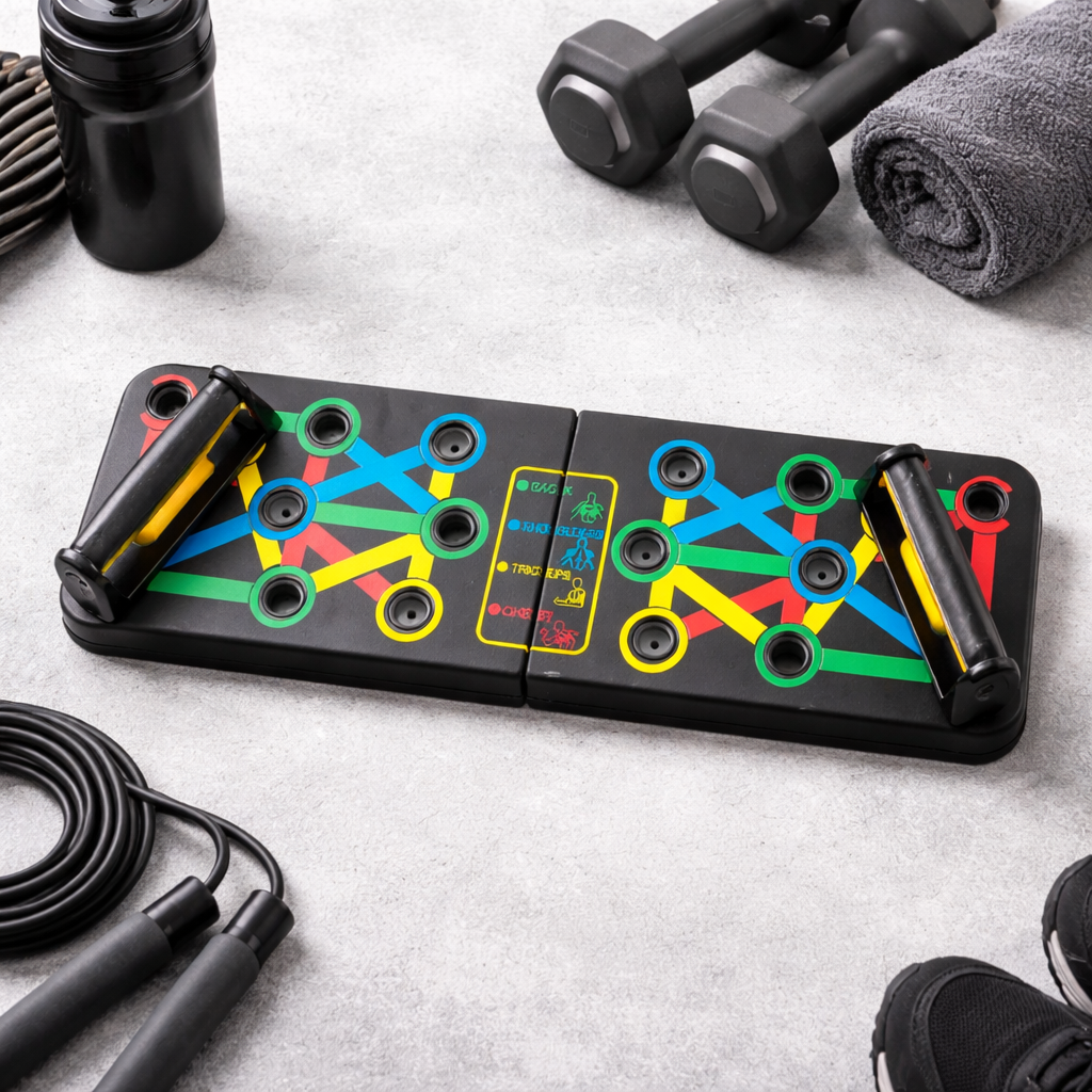 لوحة البوش أب ( تمارين الضغط)